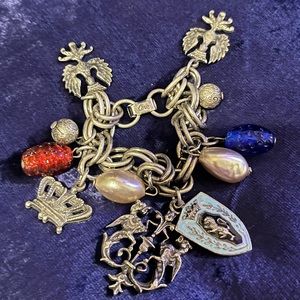 Vintage Coro Charm Bracelet
